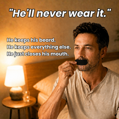 Hushly Cotton Mouth Tape · 30 Nights