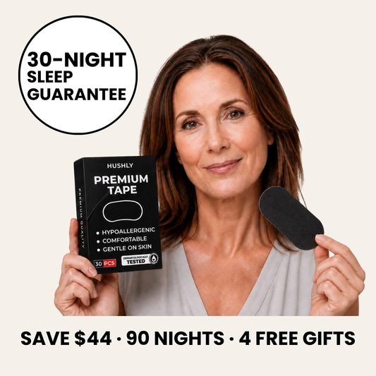 Hushly Cotton Mouth Tape · 30 Nights