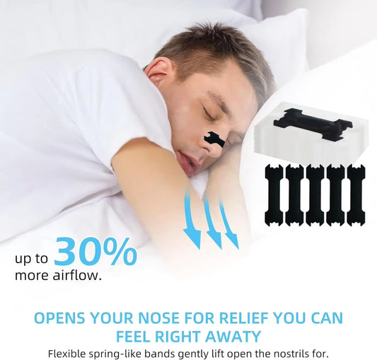 Extra Strength Nasal Strips — 30 Nights Supply